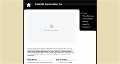 Desktop Screenshot of coblentzconst.com